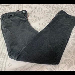 Women’s Gloria Vanderbilt Gray Corduroy Pants (12)